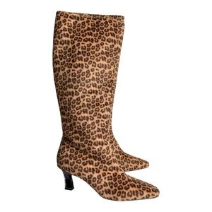 Katy‎ Perry Leopard Faux Hair Calf Boots – Y2K Revival (7.5)